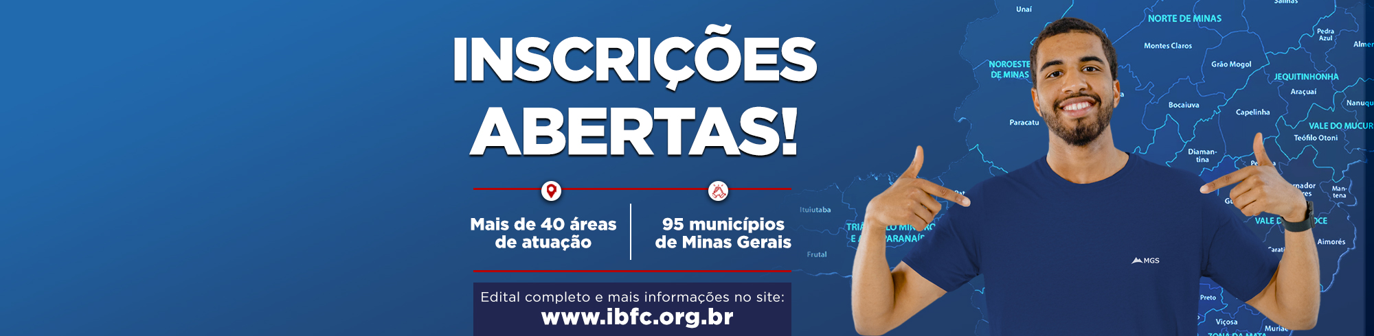 MGS abre novo Processo Seletivo com vagas para 95 cidades de Minas Gerais
